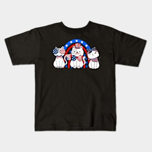 Cats of America Kids T-Shirt